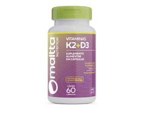 VITAMINA K2+D3 60cáps.