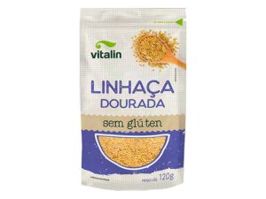 SEMENTES DE LINHAÇA DOURADA 120g (SEM GLÚTEN)